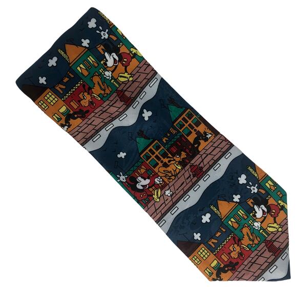 Mickey Mouse Walking Pluto Tie - Picture 2 of 6